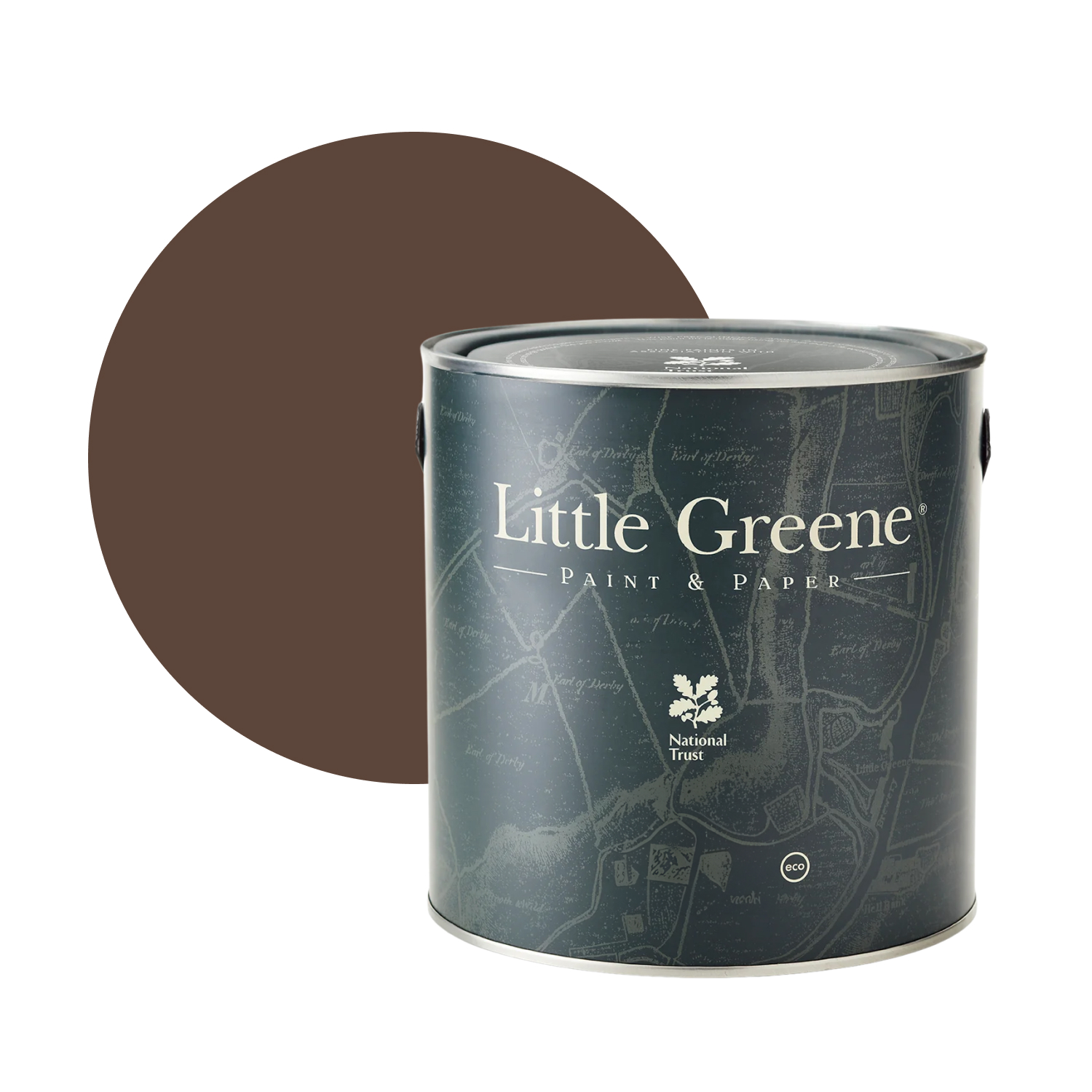 Little Greene Intelligent Masonry Paint - Ganache No. 345 - 5L
