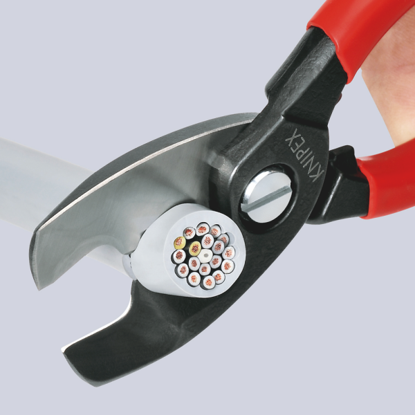 Knipex 9511200 Kabelschaar Met Dubbele Snijkanten - 200mm - Detailed view of the product