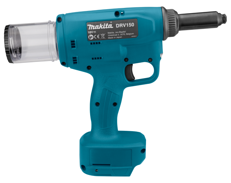 Makita DRV150ZJ 18V Li-Ion Accu Blindklinknageltang Body In Mbox - 2,4-4,8mm - Koolborstelloos - Detailed view of the product