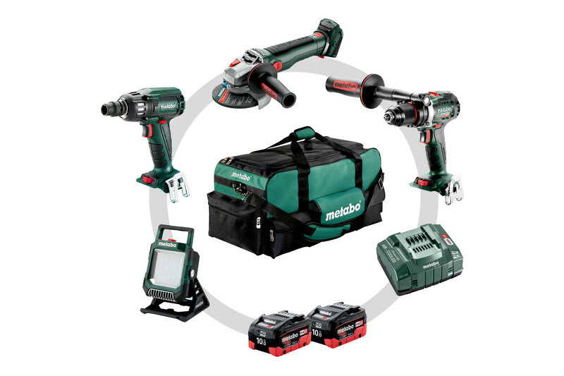 Metabo Combo Set 4.3.2 18V LiHD Accu Combiset In Tas (2x 10.0Ah) EAN: 4061792224414