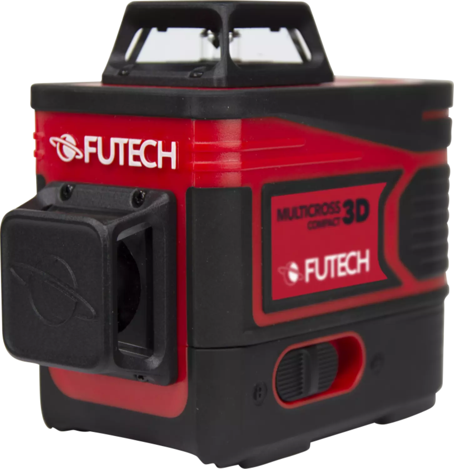 FUTECH MC3D Multicross 3D Compact Kruislijnlaser In Koffer - Rood - 2x 120m - 3 Lijnen thumbnail 2