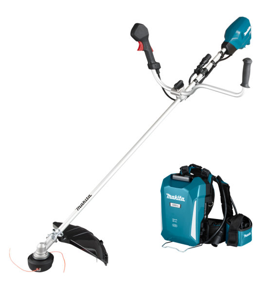 Makita UR101CX1 36V Li-Ion Accu Bosmaaier Connector Type Body Incl. Accustation - U-greep - Detailed view of the product