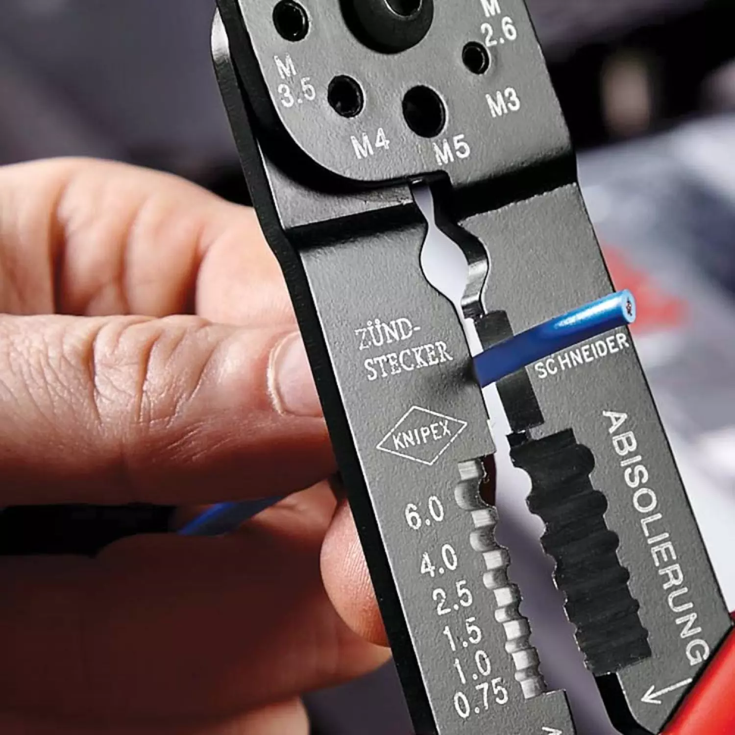 Knipex 9721215 Krimptang - 215mm thumbnail 3