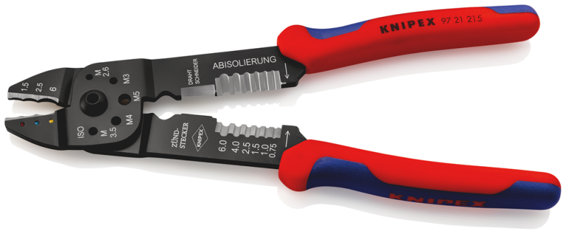 Knipex 9721215 Krimptang - 215mm - Detailed view of the product