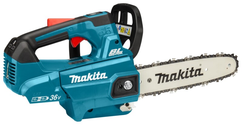 Makita DUC256PT2 LXT 2X18V Li-Ion Accu Tophandle Kettingzaag Set (2x 5.0Ah) - 25cm - Detailed view of the product