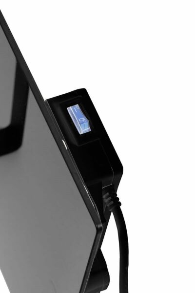 EUROM Sani 400 WiFi Black Badkamerkachel - 400W - Detailed view of the product