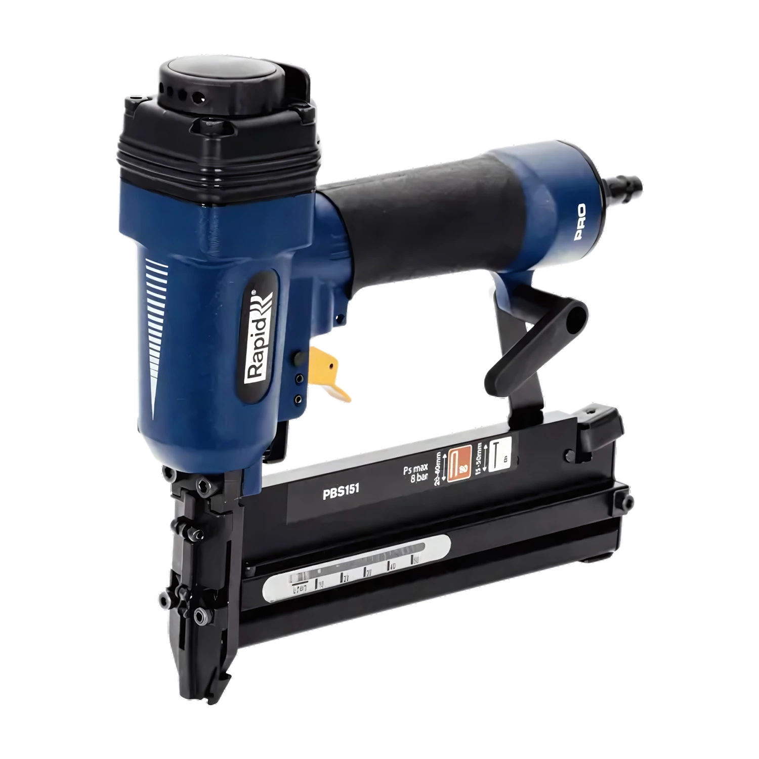 Rapid PRO PBS151 Pneumatische tacker in koffer - Type 90 (nieten) - Type 8 (brads)