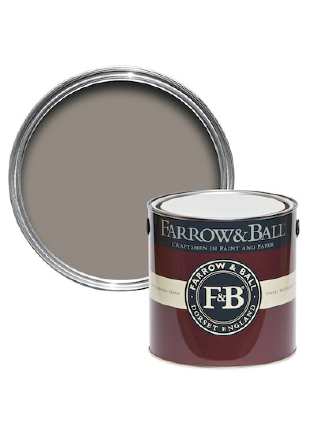 Farrow&Ball Dead Flat Charleston Gray No.243 - 0,75L