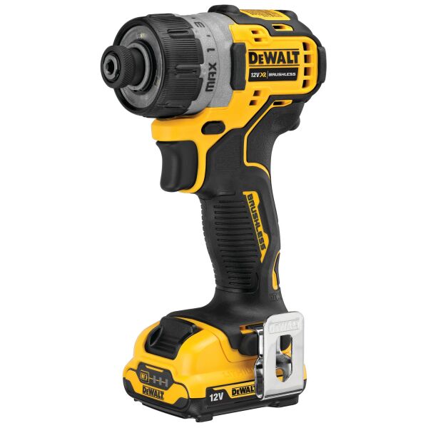 DeWALT DCF601D2-QW 12V Li-ion XR Accu Slagschroefmachine Set (2x 2.0Ah) In Koffer - 1/4" - Detailed view of the product