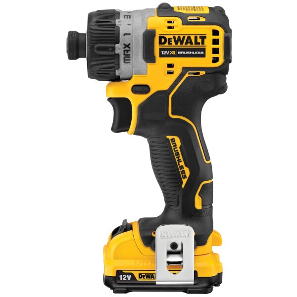DeWALT DCF601D2-QW 12V Li-ion XR Accu Slagschroefmachine Set (2x 2.0Ah) In Koffer - 1/4" - Detailed view of the product