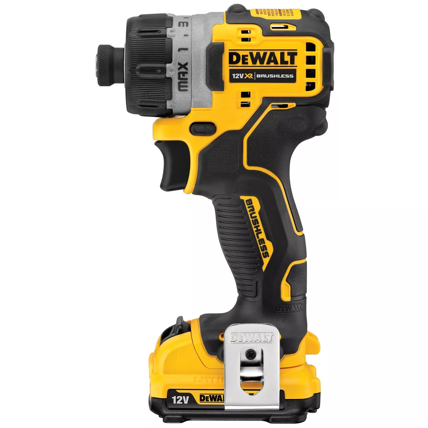 DeWALT DCF601D2 Accu Slagschroevendraaier ¼” Brushless 12V 2.0Ah XR Li-Ion in TSTAK