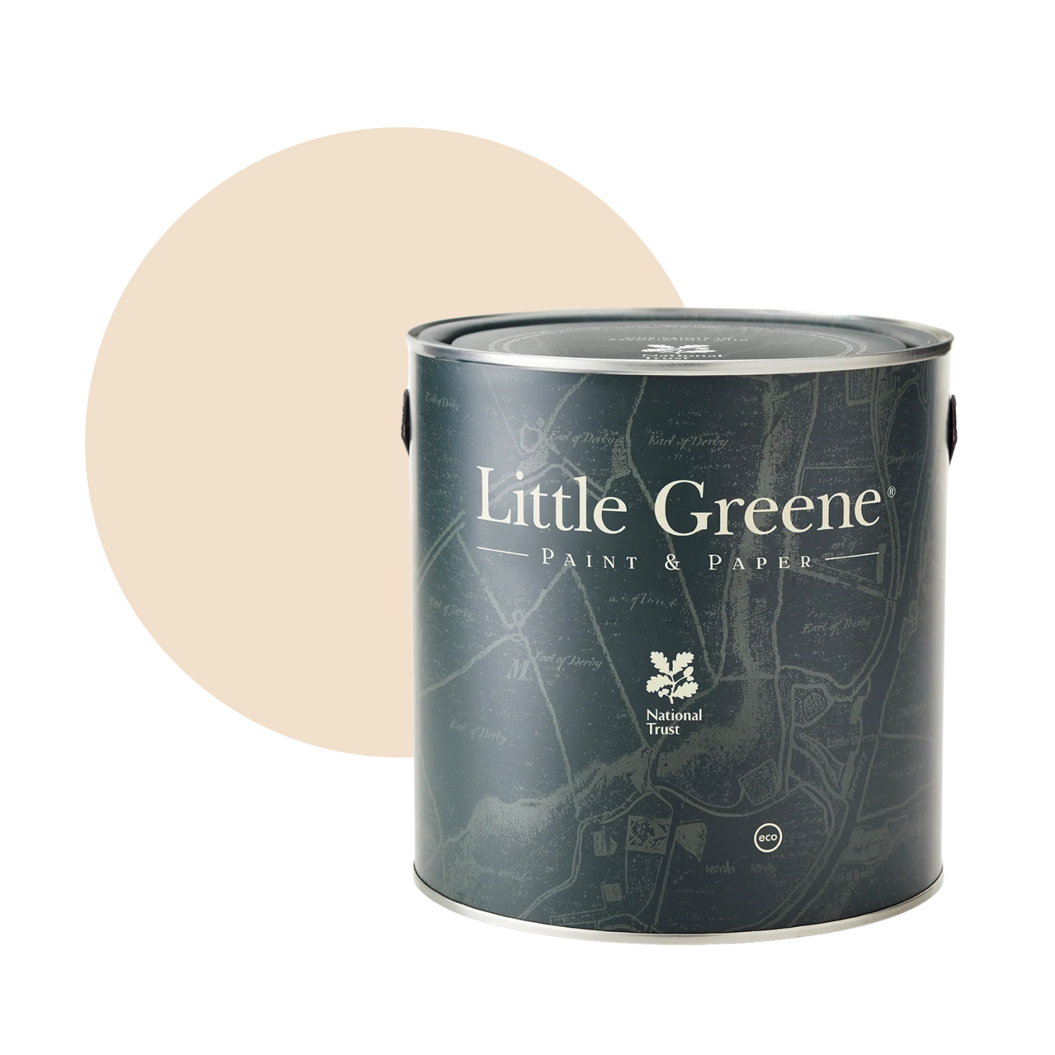 Little Greene Absolute Matt Emulsion - Light Beauvais No. 323 - 5L