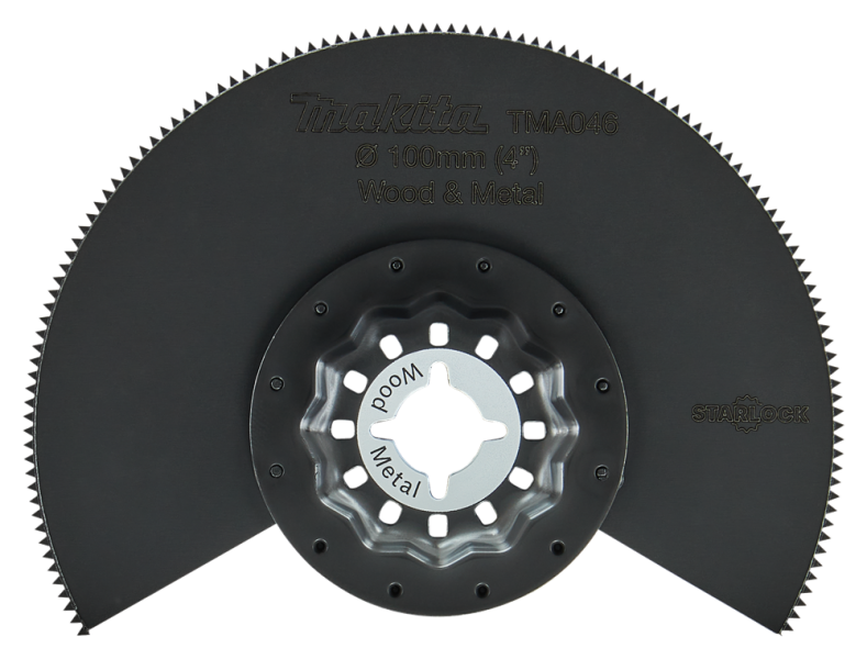 Makita TMA046 Bi-metalen Segmentzaagblad - 85mm - Detailed view of the product