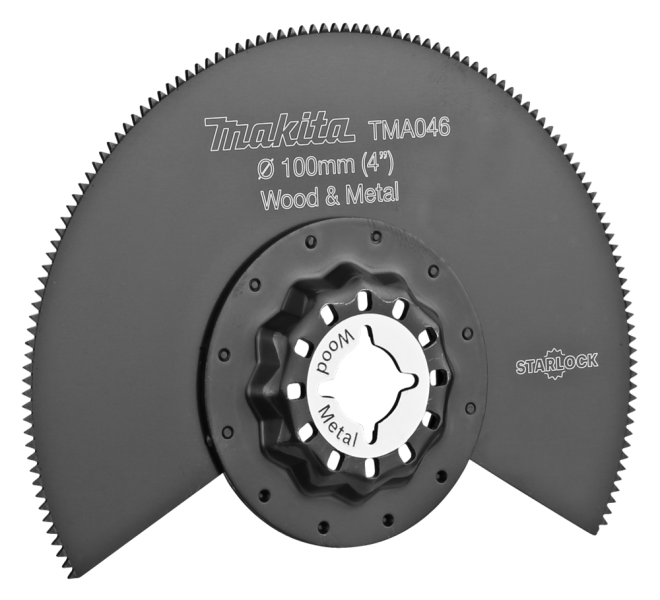 Makita TMA046 Bi-metalen Segmentzaagblad - 85mm - Detailed view of the product