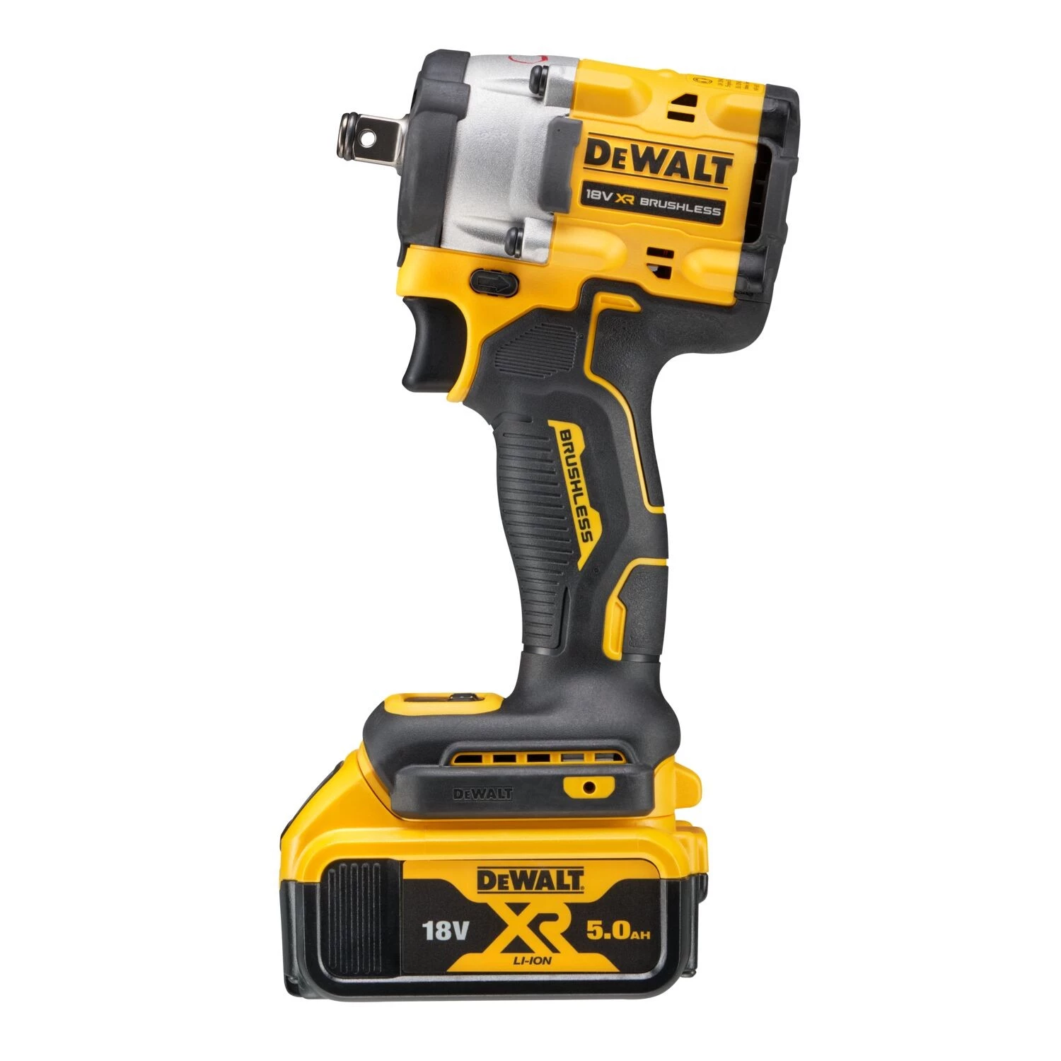 DeWALT DCF921P2LRT 18V Li-ion Accu Compact Slagmoersleutel (2x 5.0Ah Accu) In TSTAK - 406Nm - 1/2'' thumbnail 3