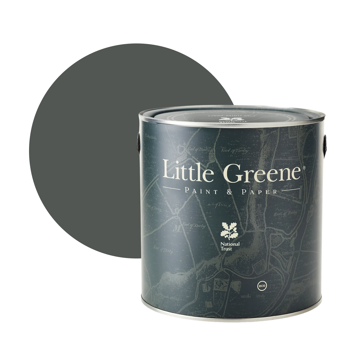 Little Greene Intelligent Matt Emulsion - Vulcan No. 324 - 2,5L