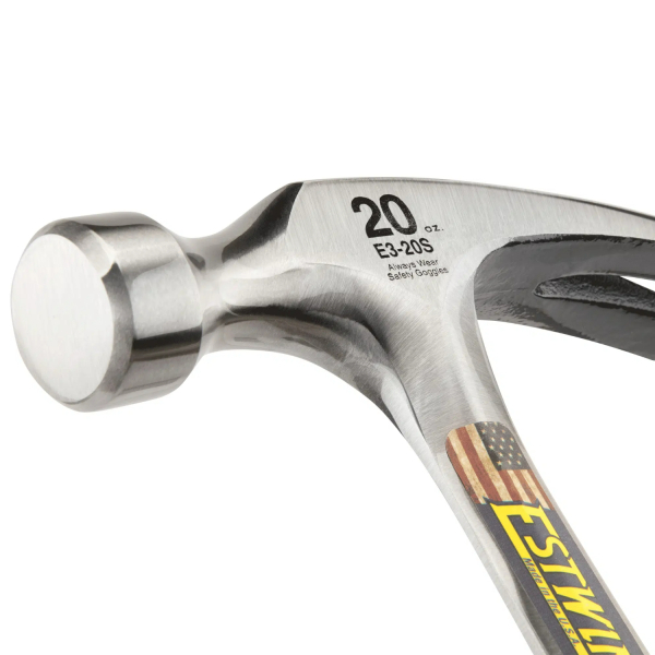 Estwing Rechte Klauwhamer - Vinyl Handgreep - 560 Gram Kopgewicht - Detailed view of the product