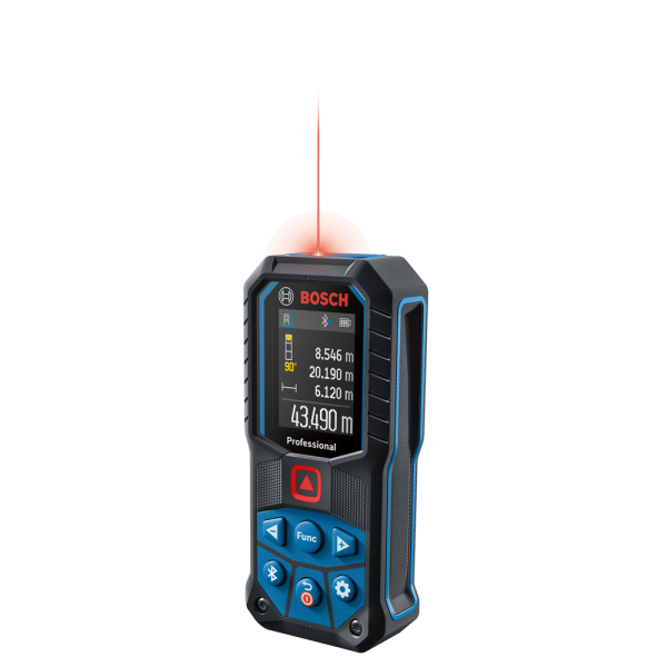 Bosch GLM 50-27 C Professional Laserafstandsmeter - 50m - Rood - Detailed view of the product