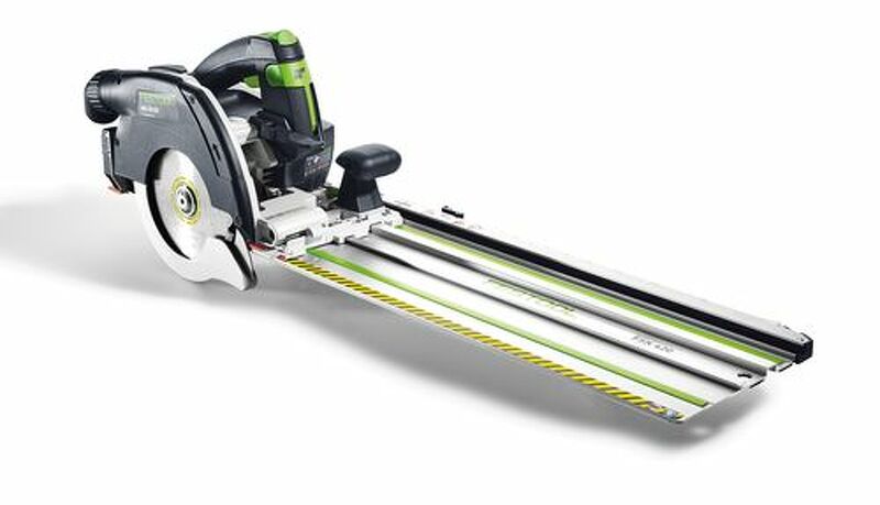 Festool HKC 55 EB-Basic 18V Li-Ion Accu Pendelkapzaag In Systainer - Met 5.0Ah Accu - Detailed view of the product