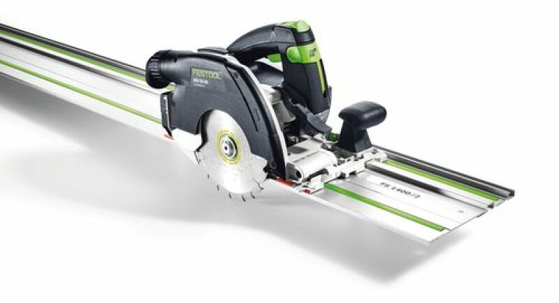 Festool HKC 55 EB-Basic 18V Li-Ion Accu Pendelkapzaag In Systainer - Met 5.0Ah Accu - Detailed view of the product