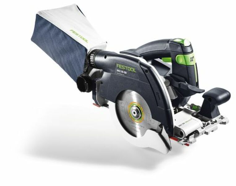 Festool HKC 55 EB-Basic 18V Li-Ion Accu Pendelkapzaag In Systainer - Met 5.0Ah Accu - Detailed view of the product