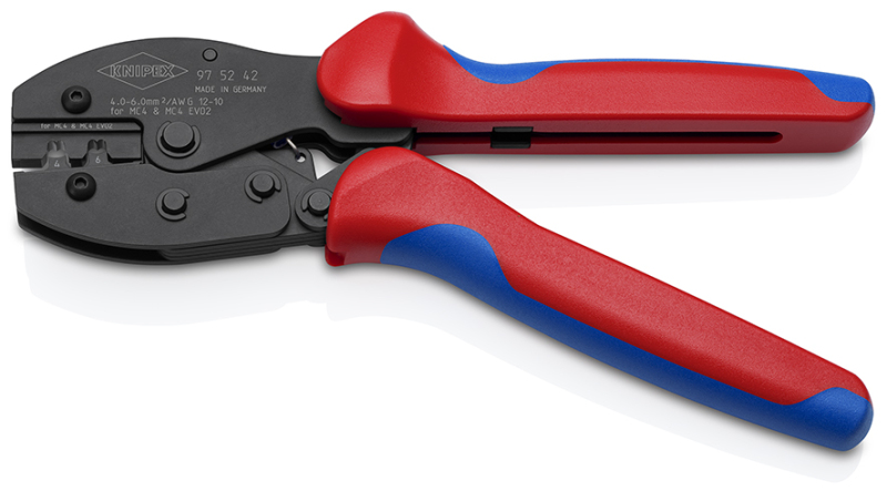 Knipex 97 52 42 Krimptang PreciForce Voor MC4/ MC4 EVO 2-connectoren - Detailed view of the product