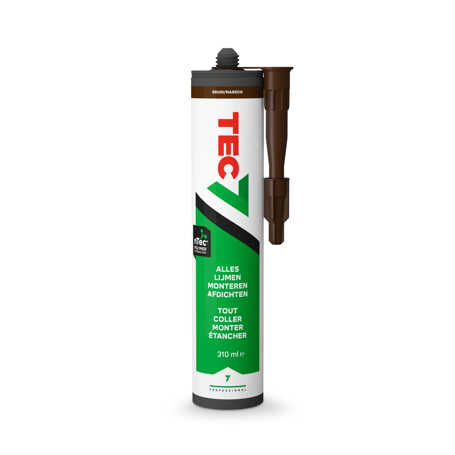 TEC7 Montagekit - Bruin - Koker - 310ml
