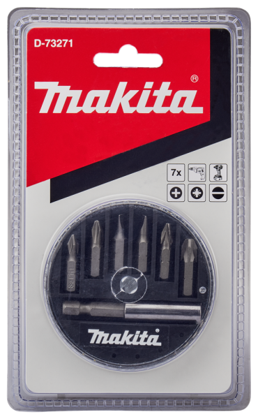 Makita D-73271 Schroefbitset - 7 Delig - Detailed view of the product