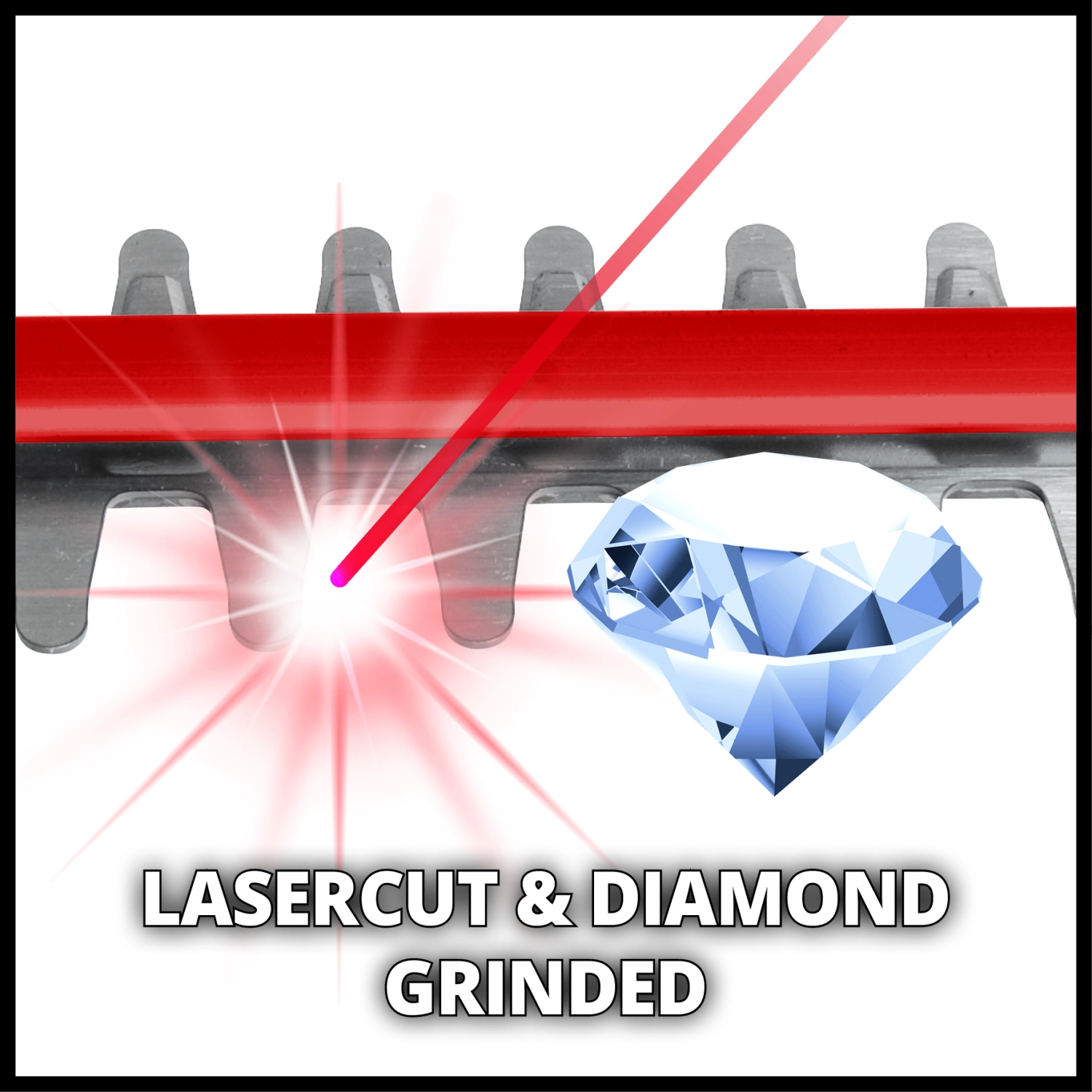 Einhell GC-CH 18/50 Li Solo Accu Heggenschaar - Power X-Change - 500mm thumbnail 4