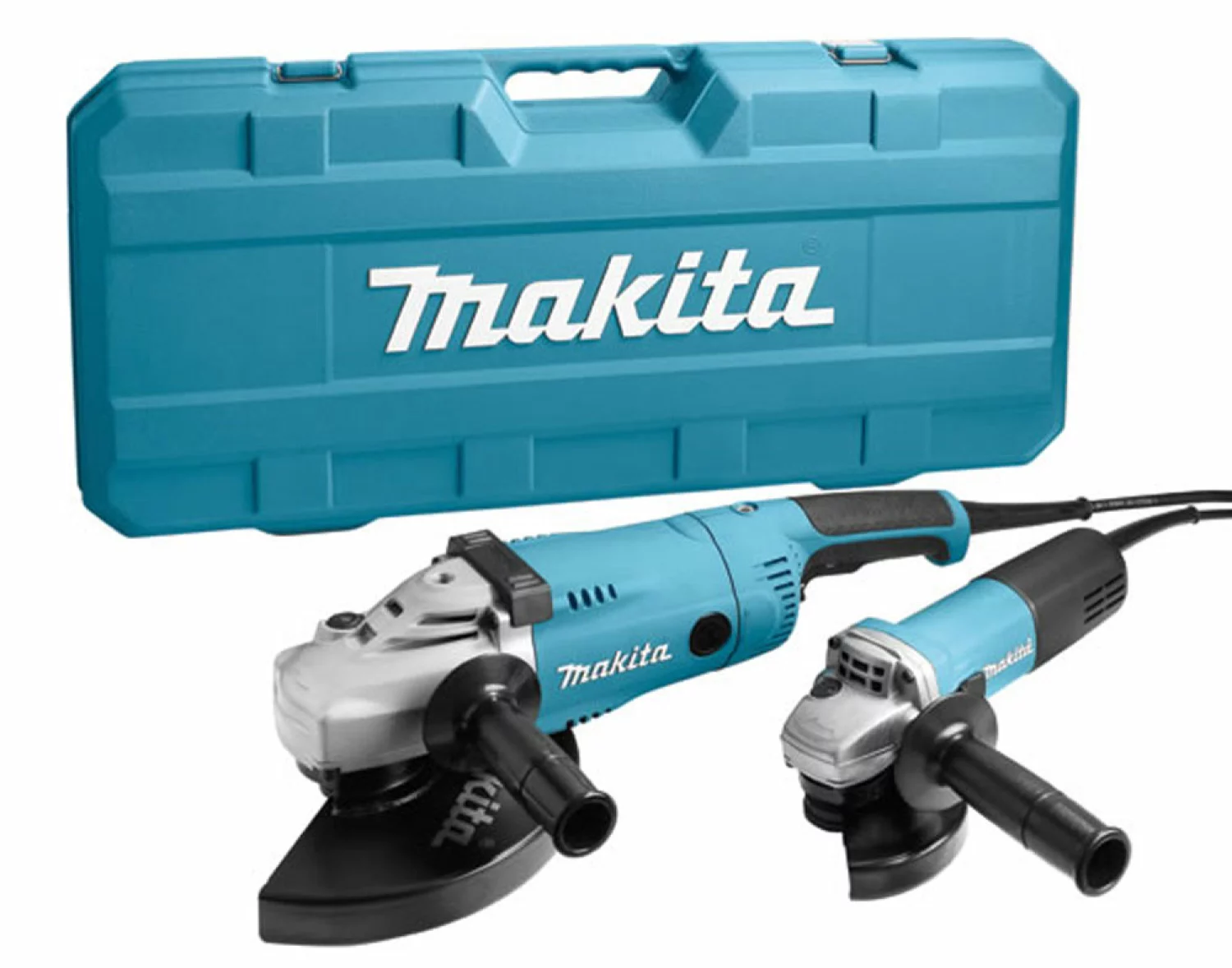 Makita DK0053G Haakse Slijper Set (GA9020&9558HN) In Koffer - 2200W / 840W - 230mm / 125mm