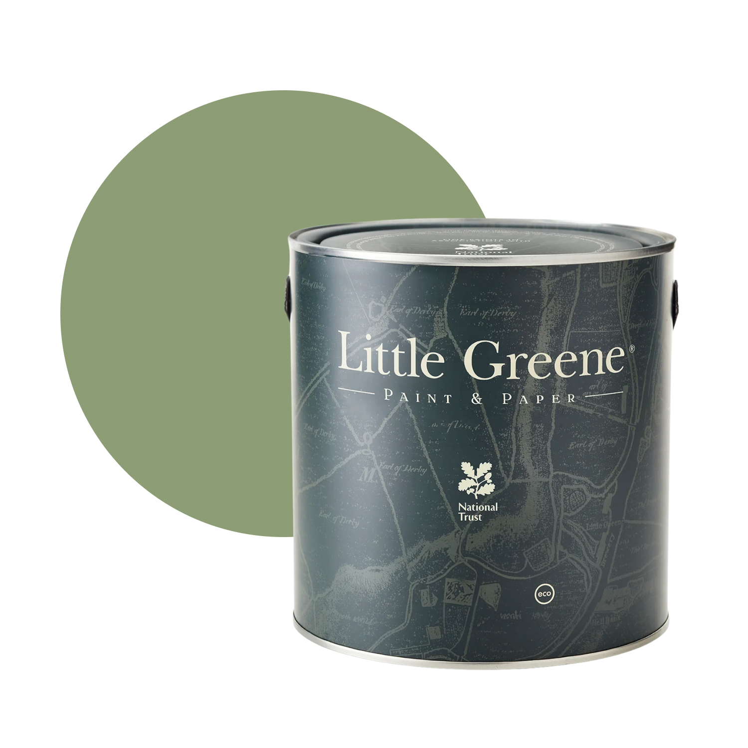 Little Greene Intelligent Satin - Garden No. 86 - 2,5L