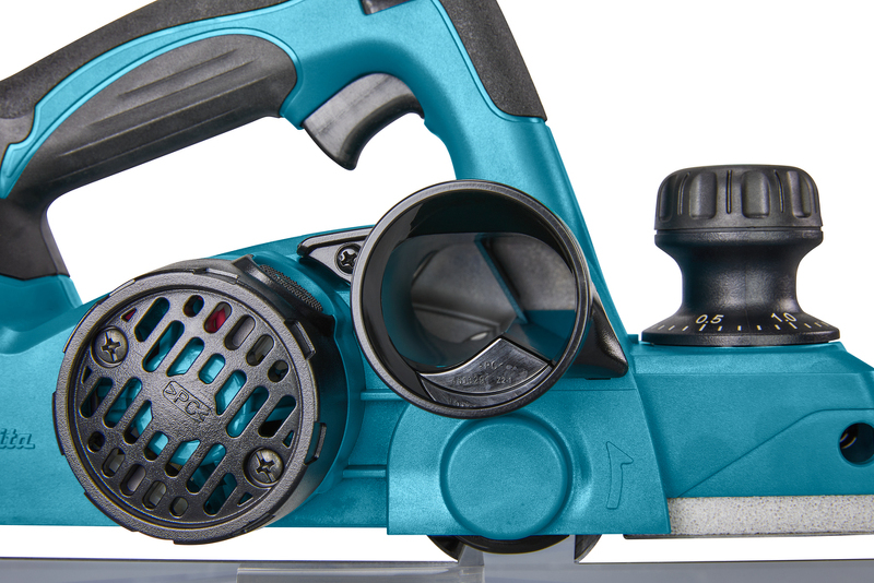 Makita DKP180Z 18V Li-Ion Accu Schaafmachine Body - 82mm - 2mm - Detailed view of the product