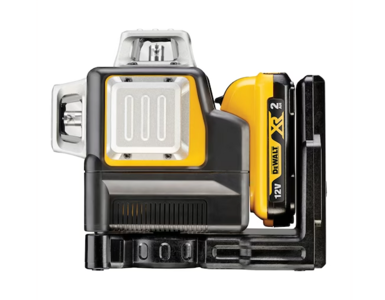 DeWALT DCE089D1G 10.8V Li-Ion Accu Zelfnivellerende 3x 360º Multilijnlaser Set (1x 2.0Ah Accu) In Koffer - 30m - Groen - Detailed view of the product