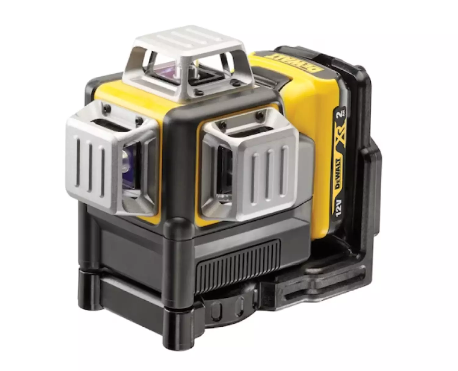 DeWALT DCE089D1G 10.8V Li-Ion Accu Zelfnivellerende 3x 360º Multilijnlaser Set (1x 2.0Ah Accu) In Koffer - 30m - Groen thumbnail 2
