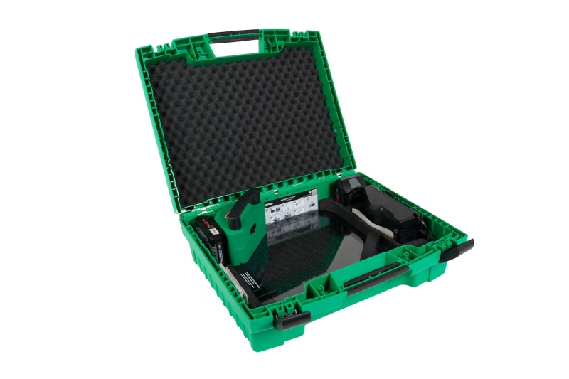 Leister 100-LP 18V Accu Vacuum Plate Set (2x 4,0Ah Accu) In Koffer - Detailed view of the product