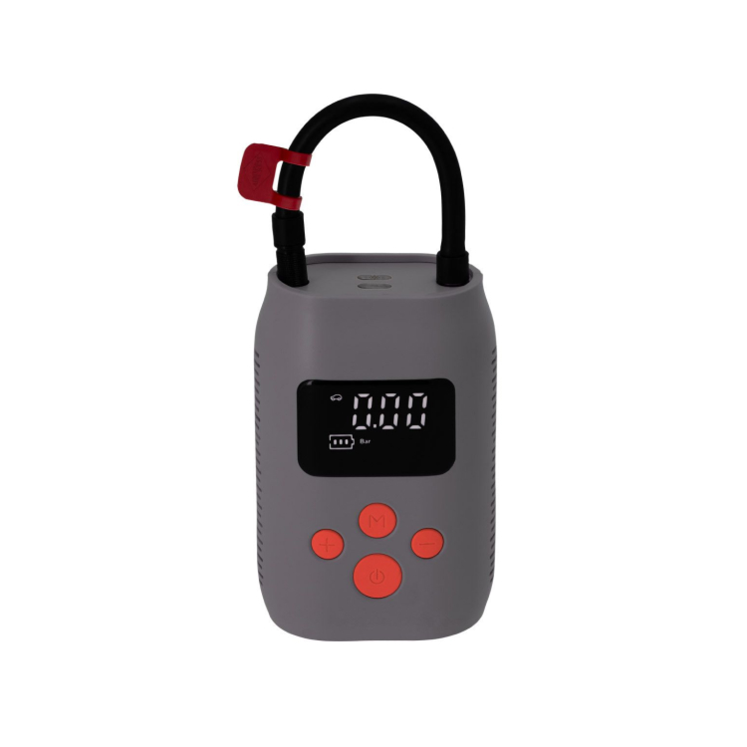 Airpress 36951 Mini Olievrije En Stille Accu Compressor Met Powerbank En Zaklamp LMO 25 | 8 Bar | 25 L/min | 4000 MAh | 5V