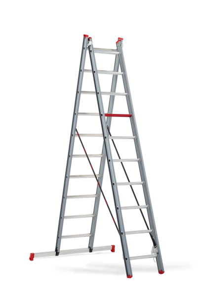 Altrex Atlantis ATR 2046 Reformladder - Aluminium - 2 X 10 Sporten - 5,6m - Detailed view of the product
