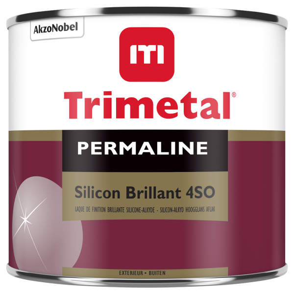 Trimetal Permaline Silicon Brillant 4so Op Kleur Gemengd - 0,5l