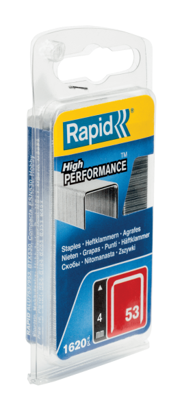 Rapid 40109501 Nieten - No. 53 - Gegalvaniseerd - 4mm (1600st) - Detailed view of the product