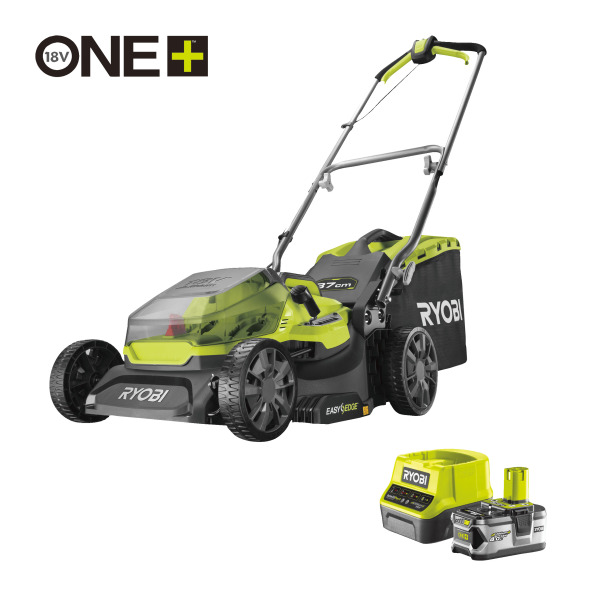 Ryobi RY18LM37A-140 18V Li-Ion Accu Grasmaaier Set (1x 4.0Ah Accu) - 37cm - Detailed view of the product