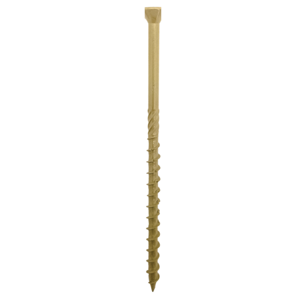 Woodies 61841312 Ultimate Spaanplaatschroef Gehard Staal - TX20 - 4.0 X 30mm - Verzonken Kop - Deeldraad - Gecoat (200st)