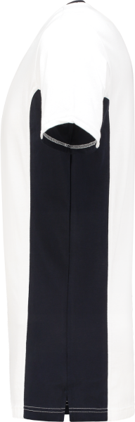 Workman 0401 T-Shirt Bi-Colour - Wit / Navy - XL - Detailed view of the product