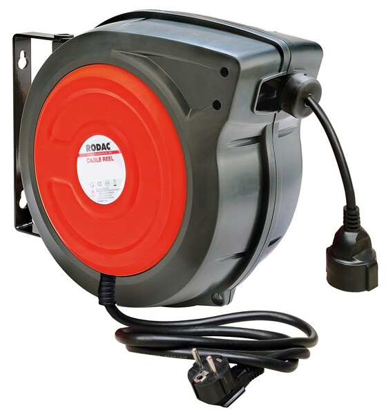 Rodac RA8890 Kabelhaspel - 1,5mm² - H05VV-F - 15m