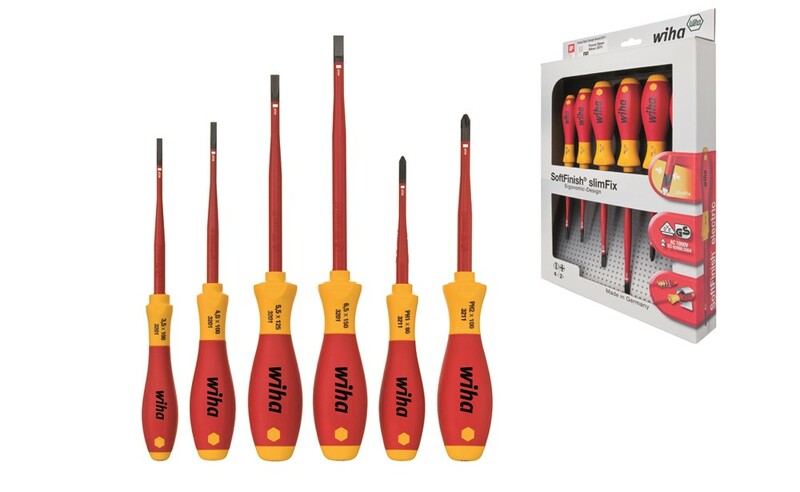 Wiha 3201 K6 6-delige SoftFinish SlimFix VDE Schroevendraaierset - Default image for the product