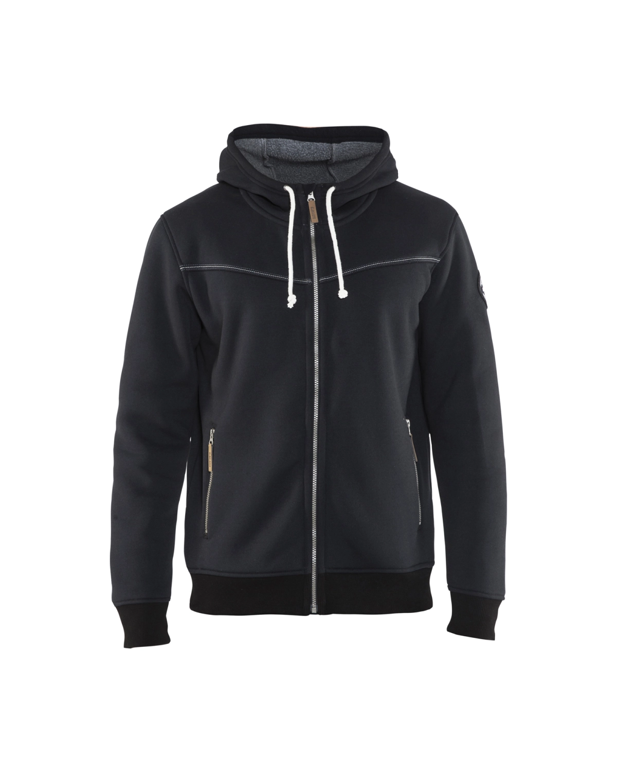Blåkläder 4933 Hoodie Met Warme Voering - Zwart - L