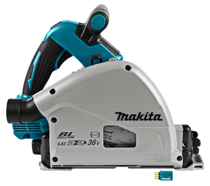 Makita DSP601ZJU 36V (2x 18V) Li-Ion Accu Invalcirkelzaag Body In Mbox (AWS) - 20 X 165mm - Koolborstelloos - Detailed view of the product