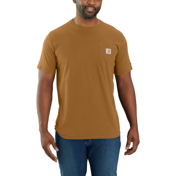 Carhartt Force Pocket T-Shirt Carhartt Brown - S