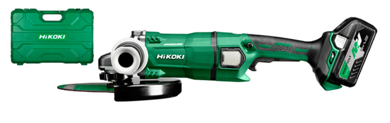 HiKOKI G3623DAWGZ 36V Multivolt Li-Ion Accu Haakse Slijper Set (2x 4,0Ah) In Koffer - 230mm - Koolborstelloos - Default image for the product
