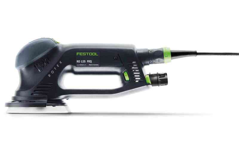 Festool ROTEX RO 125 FEQ-Plus Excenterschuurmachine In Systainer - 500W - 125mm - Detailed view of the product
