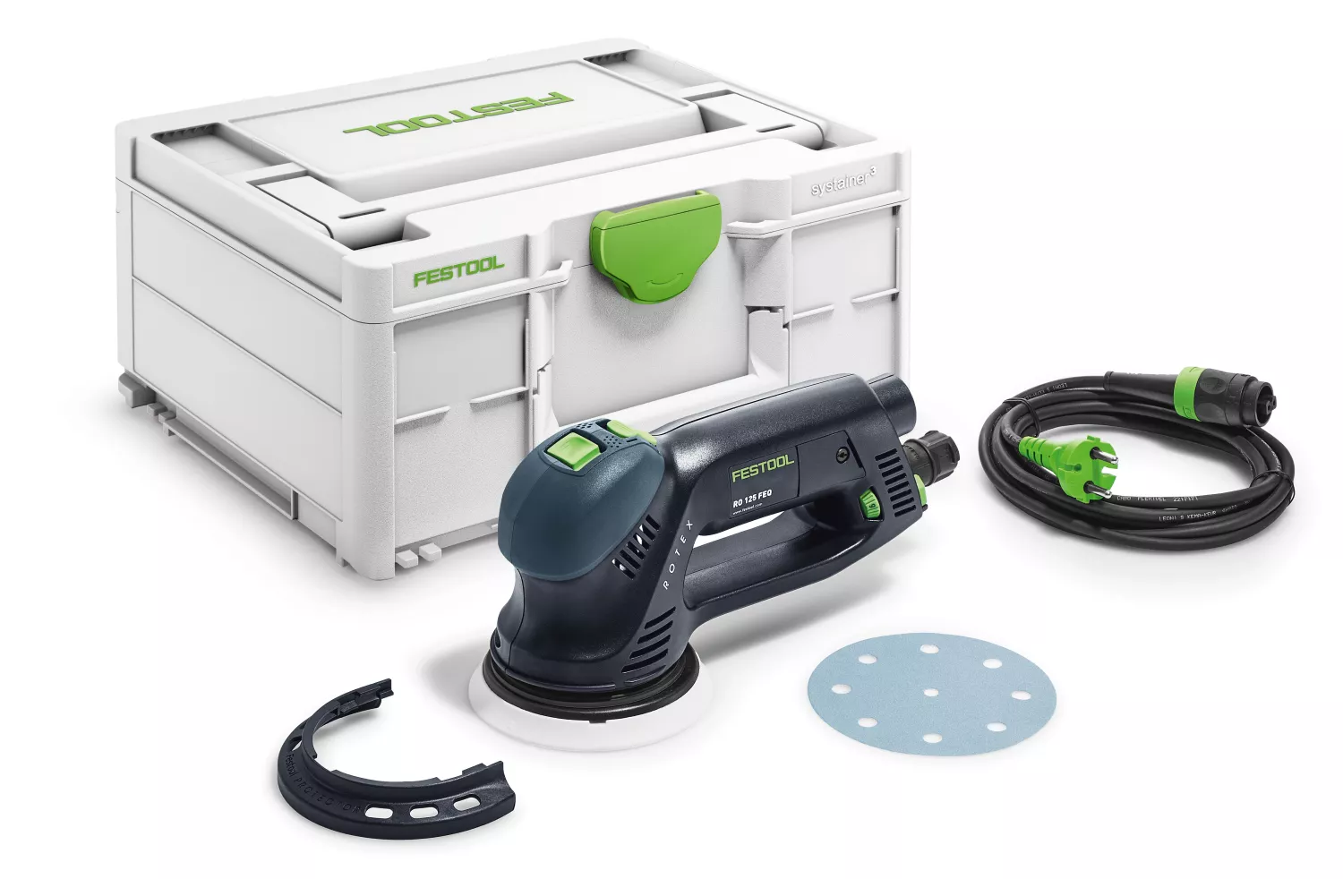Festool ROTEX RO 125 FEQ-Plus Excenterschuurmachine In Systainer - 500W - 125mm